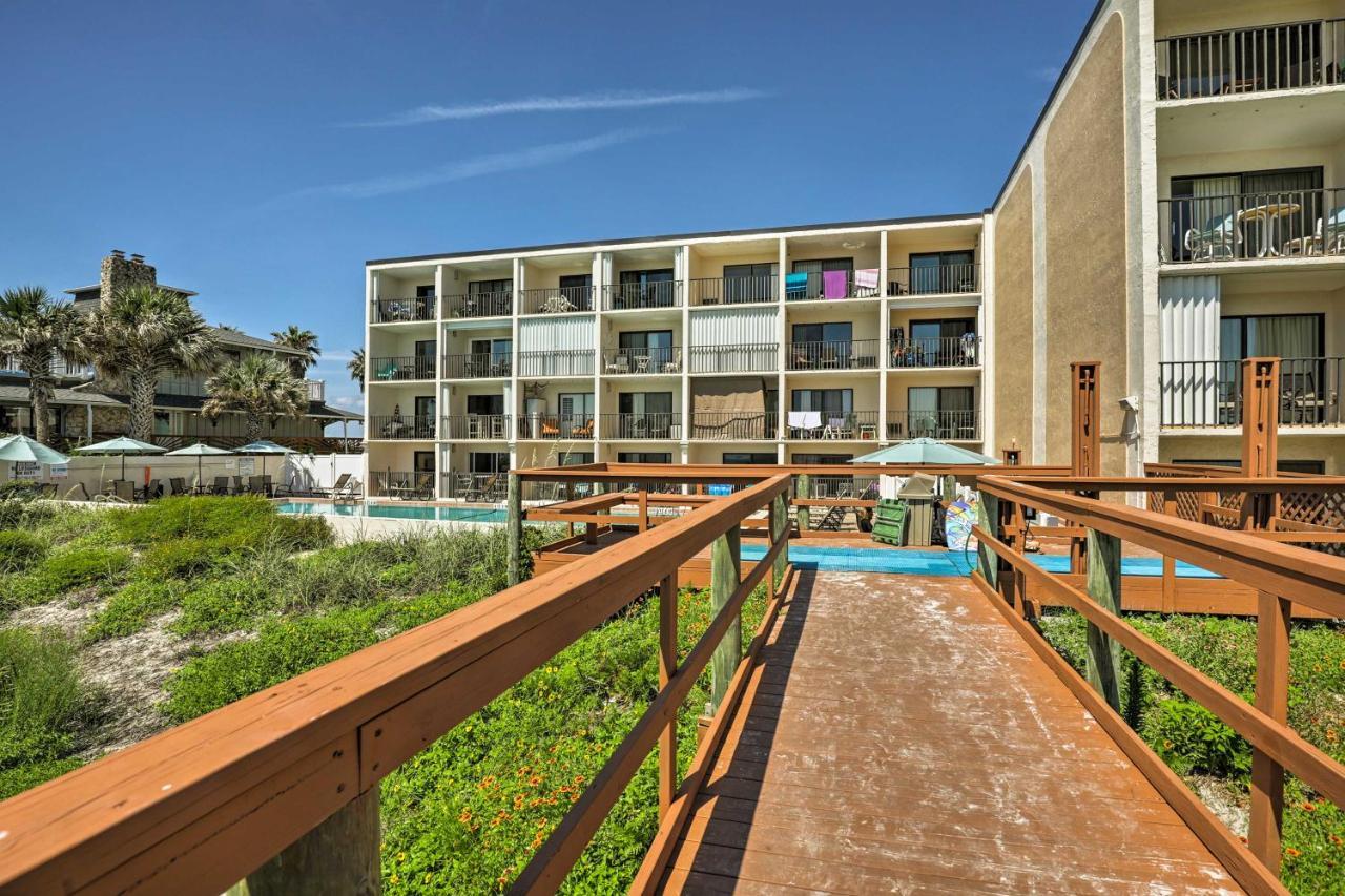 Oceanfront St Augustine Studio With Pool Access! Сент Августин Екстериор снимка