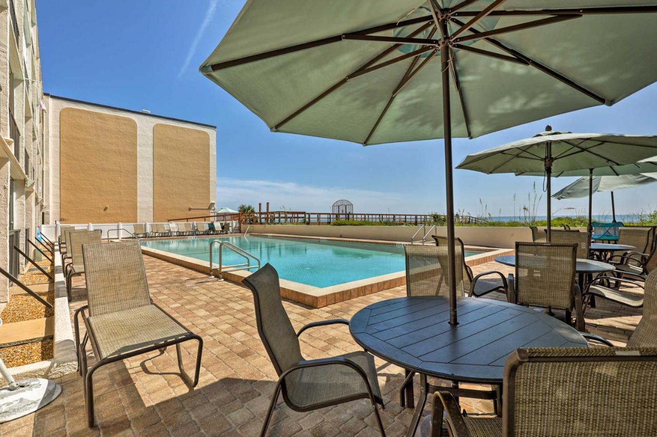 Oceanfront St Augustine Studio With Pool Access! Сент Августин Екстериор снимка