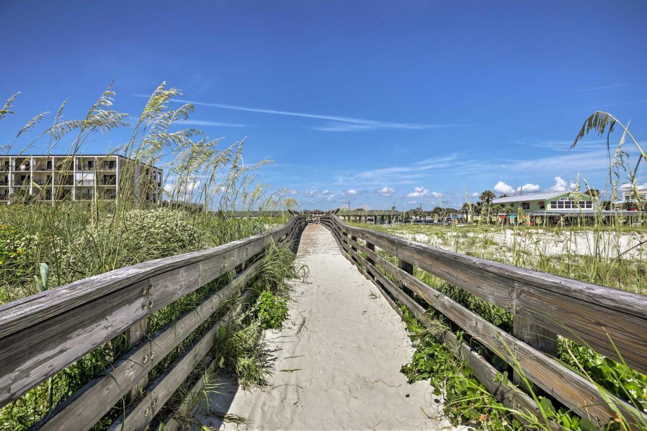 Oceanfront St Augustine Studio With Pool Access! Сент Августин Екстериор снимка