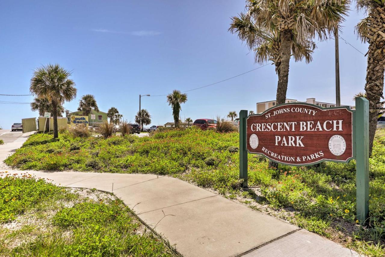 Oceanfront St Augustine Studio With Pool Access! Сент Августин Екстериор снимка